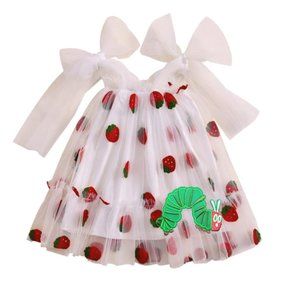 The Very Hungry Caterpillar Dress Outfit Clothes Birthday Dress